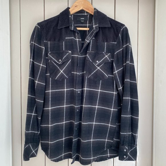 Diesel Other - Diesel Flannel Western Pearl Snap Button Up Shirt